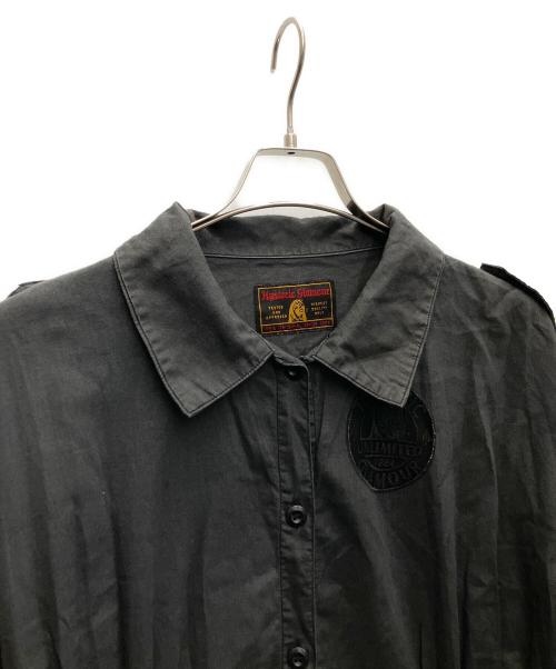 Hysteric Glamour（ヒステリックグラマー）Hysteric Glamour (ヒステリックグラマー) 長袖ワンピース ブラック サイズ:SIZEFREEの古着・服飾アイテム