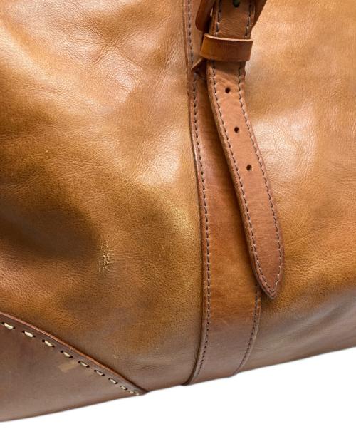 genten（ゲンテン）genten (ゲンテン) ボストンバッグ ブラウンの古着・服飾アイテム