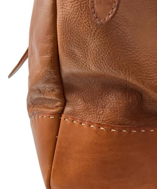 genten（ゲンテン）genten (ゲンテン) ボストンバッグ ブラウンの古着・服飾アイテム