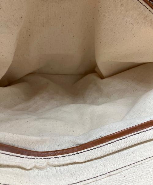 genten（ゲンテン）genten (ゲンテン) ボストンバッグ ブラウンの古着・服飾アイテム