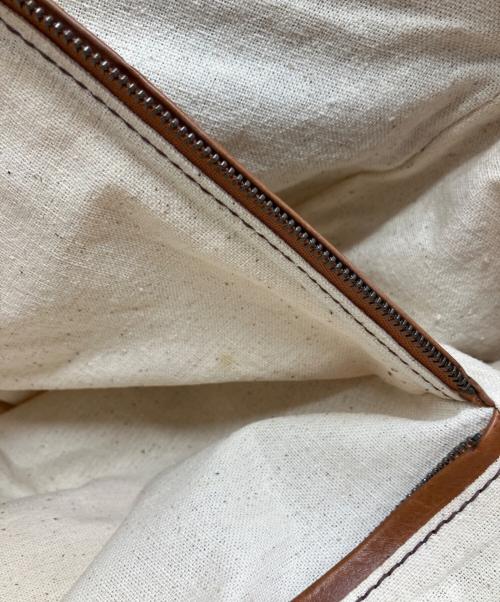 genten（ゲンテン）genten (ゲンテン) ボストンバッグ ブラウンの古着・服飾アイテム