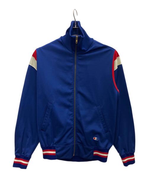 Champion（チャンピオン）Champion (チャンピオン) トラックジャケット レッド×ブルー サイズ:Lの古着・服飾アイテム