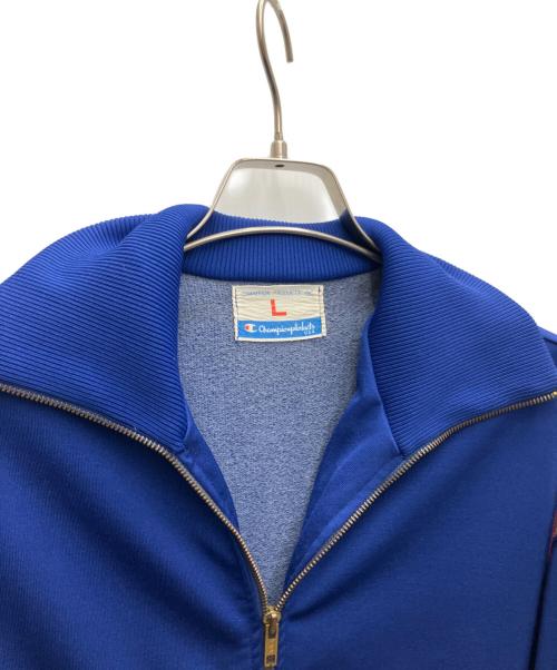 Champion（チャンピオン）Champion (チャンピオン) トラックジャケット レッド×ブルー サイズ:Lの古着・服飾アイテム