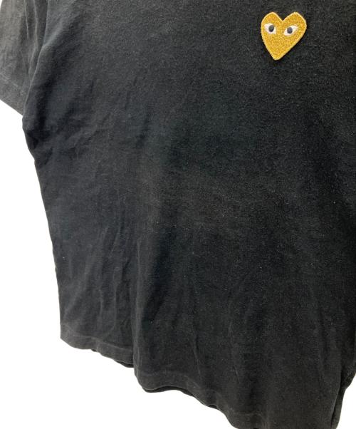 PLAY COMME des GARCONS（プレイコムデギャルソン）PLAY COMME des GARCONS (プレイコムデギャルソン) 半袖Tシャツ ブラック サイズ:Lの古着・服飾アイテム