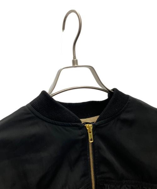 Risley（リズレー）RISLEY (リズレー) MA-1ジャケット ブラック サイズ:-の古着・服飾アイテム