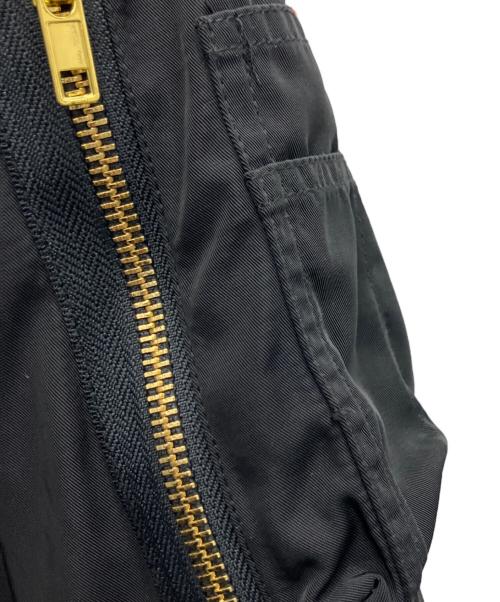 Risley（リズレー）RISLEY (リズレー) MA-1ジャケット ブラック サイズ:-の古着・服飾アイテム