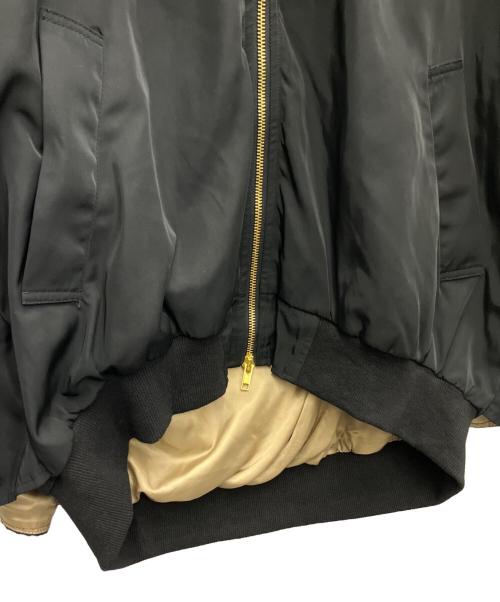 Risley（リズレー）RISLEY (リズレー) MA-1ジャケット ブラック サイズ:-の古着・服飾アイテム