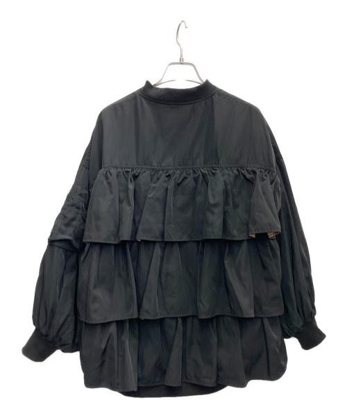 Risley（リズレー）RISLEY (リズレー) MA-1ジャケット ブラック サイズ:-の古着・服飾アイテム