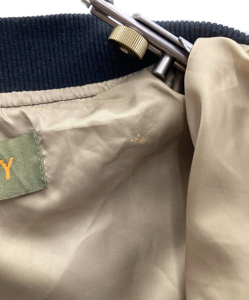 Risley（リズレー）RISLEY (リズレー) MA-1ジャケット ブラック サイズ:-の古着・服飾アイテム