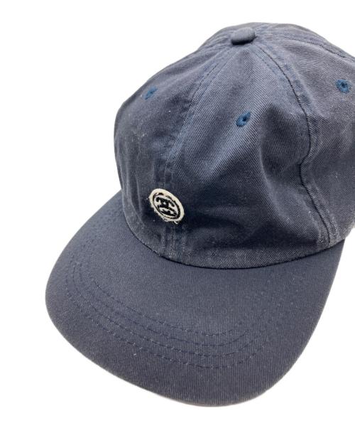 stussy（ステューシー）stussy (ステューシー) キャップ ネイビーの古着・服飾アイテム