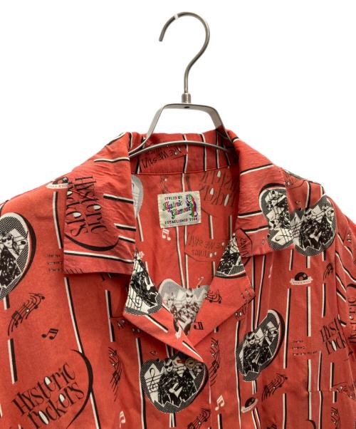 Hysteric Glamour（ヒステリックグラマー）Hysteric Glamour (ヒステリックグラマー) 半袖ワンピース レッド サイズ:SIZEFREEの古着・服飾アイテム