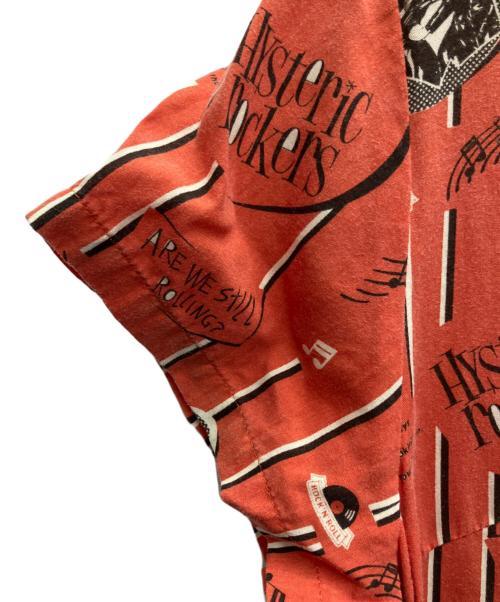 Hysteric Glamour（ヒステリックグラマー）Hysteric Glamour (ヒステリックグラマー) 半袖ワンピース レッド サイズ:SIZEFREEの古着・服飾アイテム