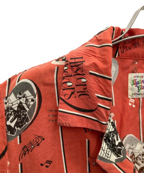Hysteric Glamour（ヒステリックグラマー）Hysteric Glamour (ヒステリックグラマー) 半袖ワンピース レッド サイズ:SIZEFREEの古着・服飾アイテム