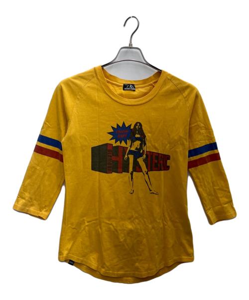 Hysteric Glamour（ヒステリックグラマー）Hysteric Glamour (ヒステリックグラマー) 長袖カットソー オレンジ サイズ:SIZEFREEの古着・服飾アイテム