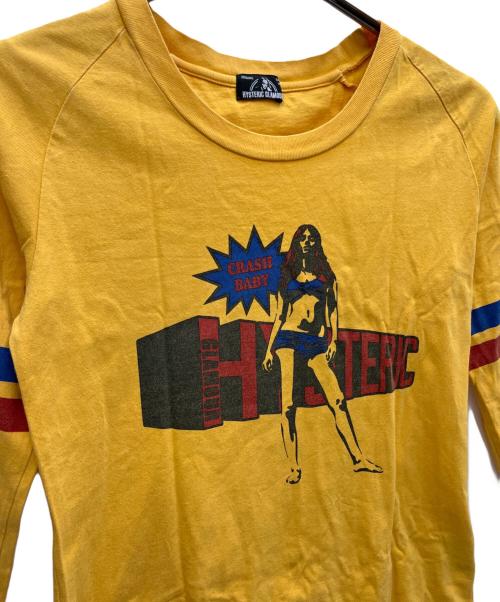 Hysteric Glamour（ヒステリックグラマー）Hysteric Glamour (ヒステリックグラマー) 長袖カットソー オレンジ サイズ:SIZEFREEの古着・服飾アイテム