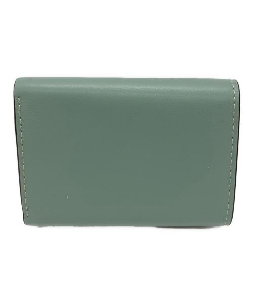 FURLA（フルラ）FURLA (フルラ) 3つ折り財布 グリーンの古着・服飾アイテム