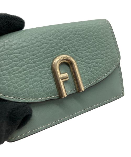 FURLA（フルラ）FURLA (フルラ) 3つ折り財布 グリーンの古着・服飾アイテム