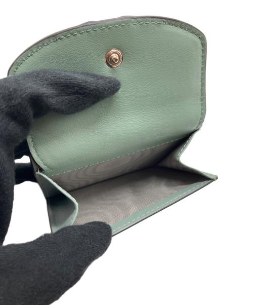 FURLA（フルラ）FURLA (フルラ) 3つ折り財布 グリーンの古着・服飾アイテム
