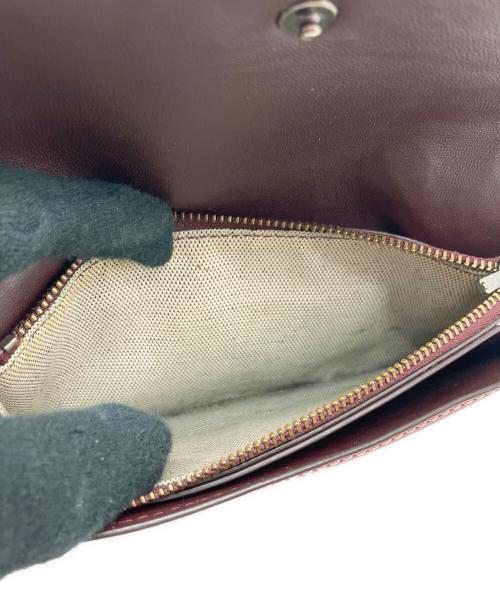 COACH（コーチ）COACH (コーチ) 長財布 ボルドーの古着・服飾アイテム