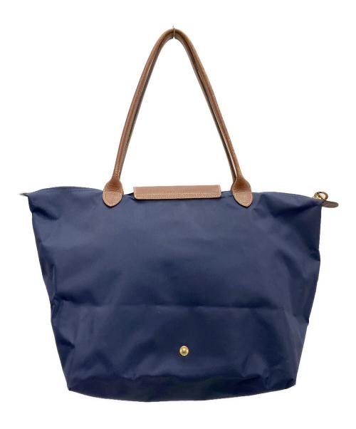 LONGCHAMP（ロンシャン）LONGCHAMP (ロンシャン) トートバッグ ネイビーの古着・服飾アイテム
