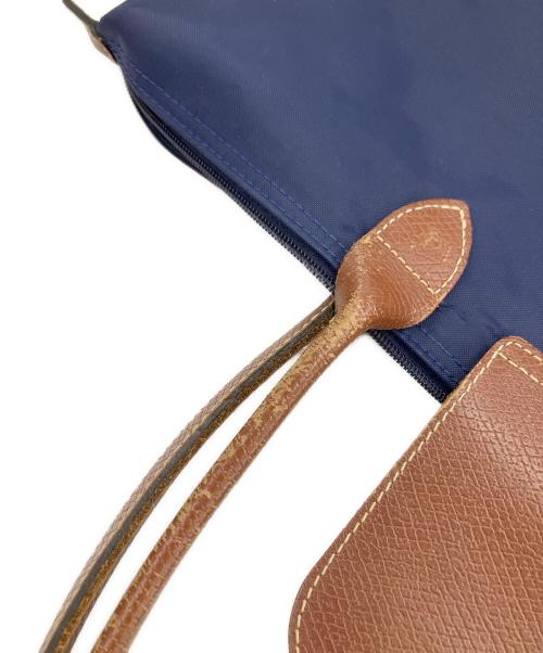 LONGCHAMP（ロンシャン）LONGCHAMP (ロンシャン) トートバッグ ネイビーの古着・服飾アイテム