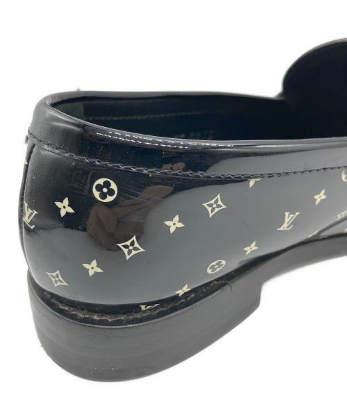 LOUIS VUITTON（ルイ ヴィトン）LOUIS VUITTON (ルイ ヴィトン) チェス・ライン・ローファー ブラック サイズ:24の古着・服飾アイテム