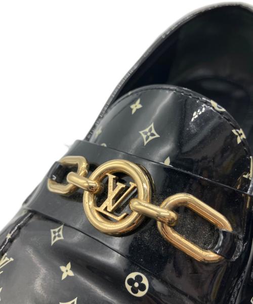 LOUIS VUITTON（ルイ ヴィトン）LOUIS VUITTON (ルイ ヴィトン) チェス・ライン・ローファー ブラック サイズ:24の古着・服飾アイテム