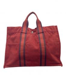 HERMES（エルメス）の古着「トートバッグ」｜レッド