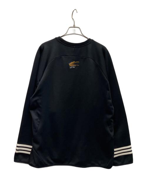 adidas（アディダス）adidas (アディダス) 長袖カットソー ブラック サイズ:SIZE0の古着・服飾アイテム