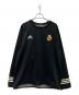 adidas（アディダス）の古着「長袖カットソー」｜ブラック