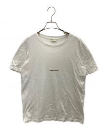 Saint Laurent Paris（サンローランパリ）の古着「半袖カットソー」｜ホワイト