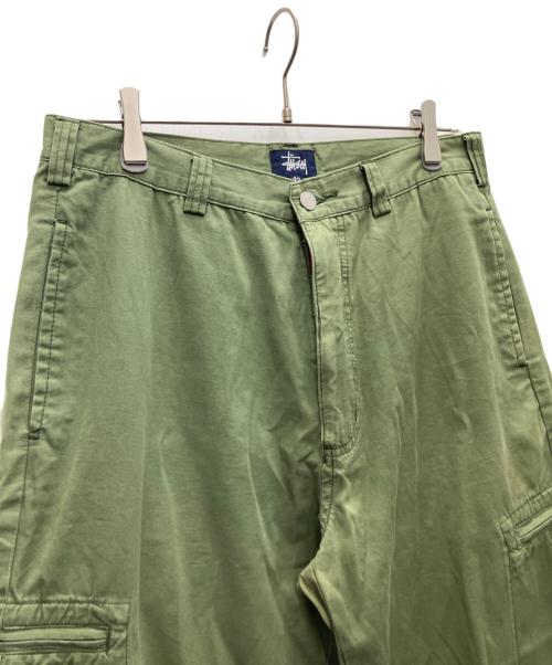 stussy（ステューシー）stussy (ステューシー) パンツ カーキ サイズ:SIZE 81cm (W32)の古着・服飾アイテム