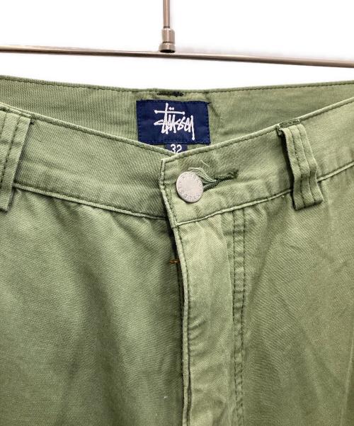 stussy（ステューシー）stussy (ステューシー) パンツ カーキ サイズ:SIZE 81cm (W32)の古着・服飾アイテム
