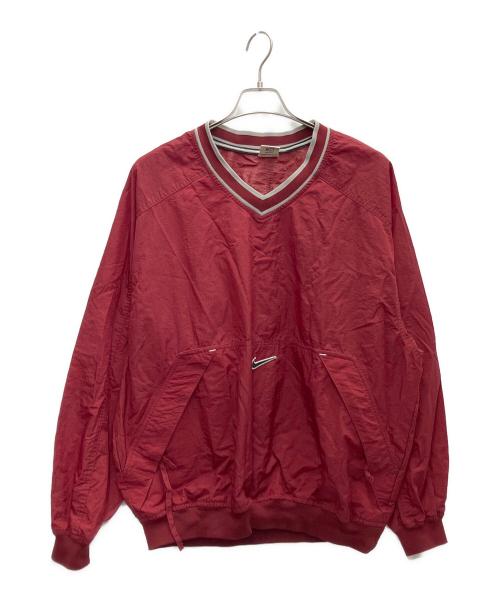 NIKE（ナイキ）NIKE (ナイキ) ナイロンジャケット レッド サイズ:Mの古着・服飾アイテム