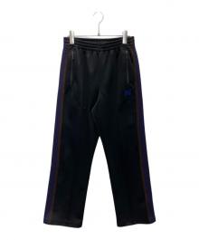 Needles（ニードルズ）の古着「Track Pant Poly Smooth」｜ブラック×ブラウン
