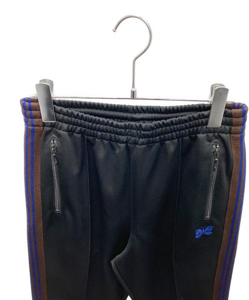 Needles（ニードルズ）Needles (ニードルズ) Track Pant Poly Smooth ブラック×ブラウン サイズ:XSの古着・服飾アイテム