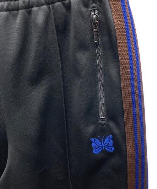 Needles（ニードルズ）Needles (ニードルズ) Track Pant Poly Smooth ブラック×ブラウン サイズ:XSの古着・服飾アイテム