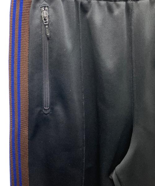 Needles（ニードルズ）Needles (ニードルズ) Track Pant Poly Smooth ブラック×ブラウン サイズ:XSの古着・服飾アイテム