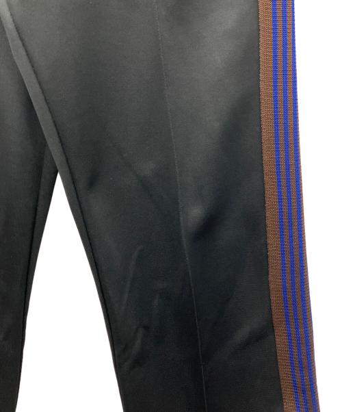 Needles（ニードルズ）Needles (ニードルズ) Track Pant Poly Smooth ブラック×ブラウン サイズ:XSの古着・服飾アイテム