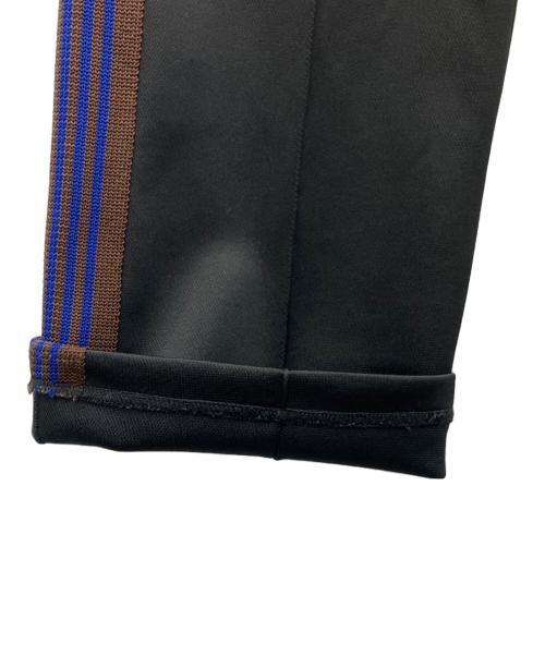 Needles（ニードルズ）Needles (ニードルズ) Track Pant Poly Smooth ブラック×ブラウン サイズ:XSの古着・服飾アイテム