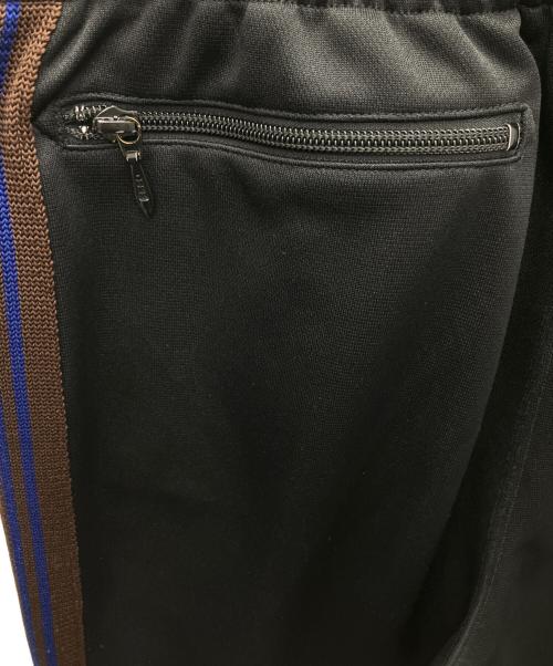 Needles（ニードルズ）Needles (ニードルズ) Track Pant Poly Smooth ブラック×ブラウン サイズ:XSの古着・服飾アイテム
