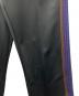 中古・古着 Needles (ニードルズ) Track Pant Poly Smooth ブラック×ブラウン サイズ:XS：12000円