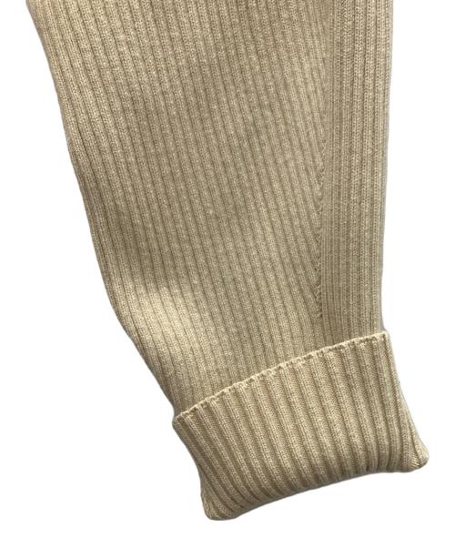 anuans（アニュアンス）anuans (アニュアンス) リブニットセットアップ ベージュ サイズ:SIZEFREEの古着・服飾アイテム