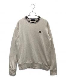 FRED PERRY（フレッドペリー）の古着「スウェットプルオーバー」｜ブラウン