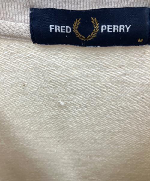 FRED PERRY（フレッドペリー）FRED PERRY (フレッドペリー) スウェットプルオーバー ブラウン サイズ:Mの古着・服飾アイテム