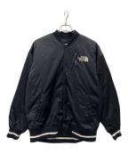 THE NORTH FACEザ ノース フェイス）の古着「PLAYER VARSITY JACKET」｜ブラック