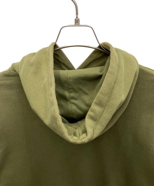 stussy（ステューシー）stussy (ステューシー) プルオーバーパーカー カーキ サイズ:Mの古着・服飾アイテム