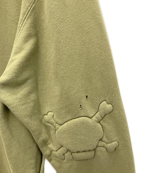 stussy（ステューシー）stussy (ステューシー) プルオーバーパーカー カーキ サイズ:Mの古着・服飾アイテム