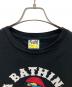 A BATHING APE (アベイシングエイプ) 半袖Tシャツ ブラック サイズ:L：4000円