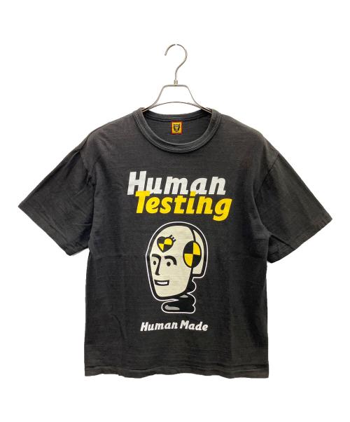 HUMAN MADE（ヒューマンメイド）HUMAN MADE (ヒューマンメイド) 半袖Tシャツ ブラック サイズ:Lの古着・服飾アイテム